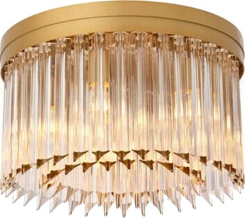 Ceiling Lamp Evina antique brass