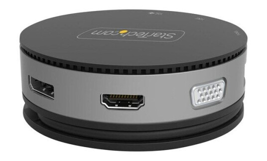 StarTech.com USB C Multiport Adapter - USB Type-C 10Gbps Mini Dock 4K 60Hz HDMI/DisplayPort/1080p VGA - 75W PD Passthrough USB Hub & GbE DKT31CHDVCM - docking station - USB-C 3.1 Gen 2 - VGA HDMI DP StarTech.com USB C Multiport Adapter - USB Type-C 10Gbps Mini Dock 4K 60Hz HDMI/DisplayPort/1080p VGA - 75W PD Passthrough USB Hub & GbE DKT31CHDVCM - docking station - USB-C 3.1 Gen 2 - VGA HDMI DP