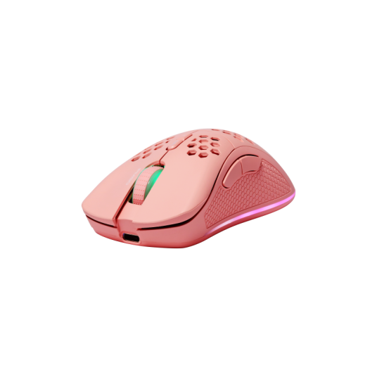 Deltaco PM80 Trådløs Gamingmus RGB Rosa 6400 dpi Deltaco PM80 Trådløs Gamingmus RGB Rosa 6400 dpi