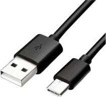 Samsung USB-A / USB-C-kabel GP-TOU021RFABW 25W 1,5 m Bulk Svart Samsung USB-A / USB-C-kabel GP-TOU021RFABW 25W 1,5 m Bulk Svart
