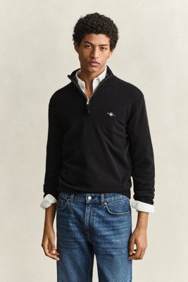 Gant Superfine Lambswool Hz Black L