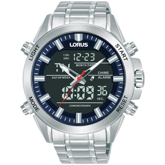 Lorus Herreklokke RW665AX9 Sport Grå/Stål Ø45 mm Lorus Herreklokke RW665AX9 Sport Grå/Stål Ø45 mm
