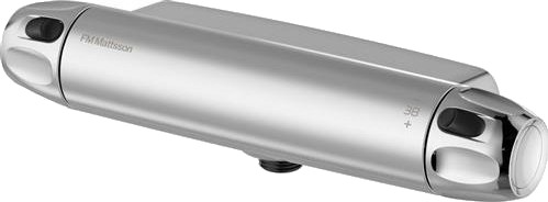 FmMora Fm Mattsson 9000Xe Termostatarmatur Med 150 Mm C/C & 1/2" Afgang, Keramisk Lukning Og Eco Stop