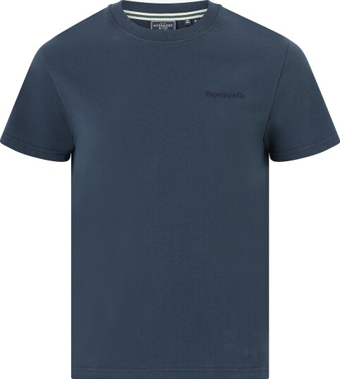 Superdry T skjorte Essential Company Logo Tee Blå