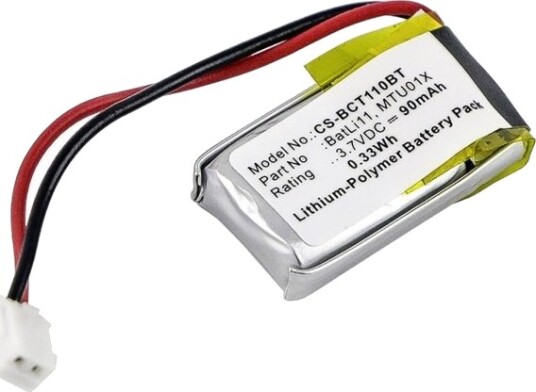 Cameron Sino Sikkerhetsteknikk-Batteri Erstatter Original Batli11 Mtu01x Daitem Diagral Intecom Logisty 3,7 V 90 Mah CSBCT110BT