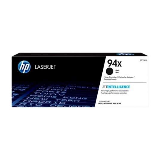 HP 94X høytytende lasertoner (sort)