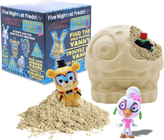 MAKI Fnaf Security Breach Hiding Kit 8Cm Asst. Multi/patterned ONE SIZE