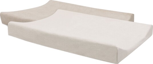 Jollein Stellemattetrekk 50x70cm 2-Pakk, Oatmeal/Sand Jollein Stellemattetrekk 50x70cm 2-Pakk, Oatmeal/Sand