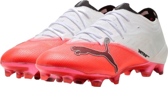 PUMA Ultra Nitro 7 Ultimate FG Fotballsko Hvit/Rød 43