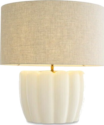 Barocco Table Lamp White