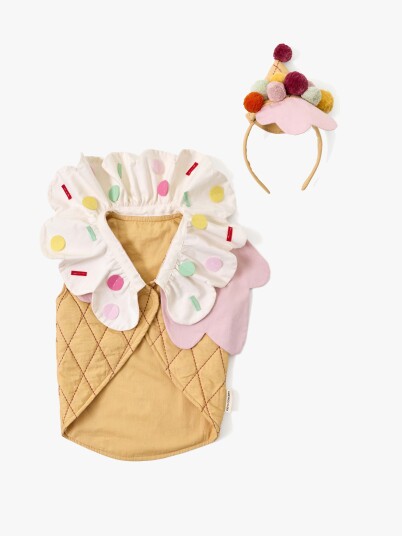 KidS Concept Ice Cream Dress Up Beige ONE SIZE