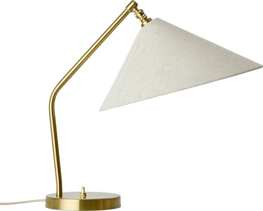 Gräshoppa Bordlampe Messing / Canvas Gräshoppa Bordlampe Messing / Canvas