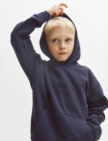 Enkel Studio Hoodie   Navy   134