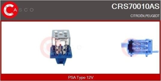 Motstand kupévifte CASCO CRS70010AS