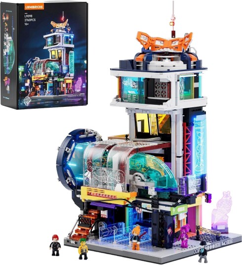 Lumibricks Togtunnelportal Stasjon Byggesett 2760 Deler