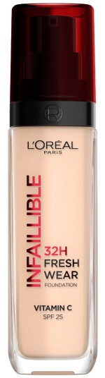 L'Oréal Paris Infaillible 32H Flytende Foundation 30 ml Støtte for Oljeholdig Hud L'Oréal Paris Infaillible 32H Flytende Foundation 30 ml Støtte for Oljeholdig Hud