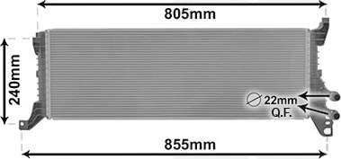 VAN WEZEL 58012723 Radiator motorkjøling