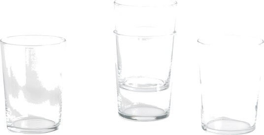 HAY Glass drikkeglass L 49 cl 4 pakning Klar HAY Glass drikkeglass L 49 cl 4 pakning Klar
