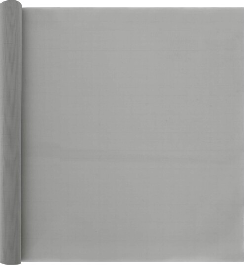 vidaXL Maskeskjerm 60 x 500 cm 120 Mesh Rustfritt stål 201 Sølv