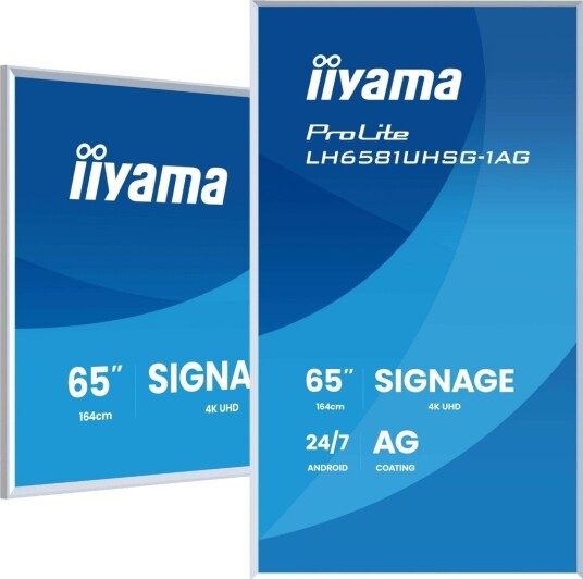 iiyama 65" Gallery Line with iiyama 65" Gallery Line with