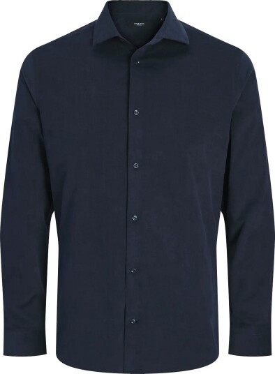 Jack & Jones Jprblaparker Corduroy L/S Shirt Bf NIGHT SKY XS
