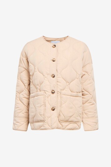 Object   Jakke objAllie LS LO Quilted   Beige