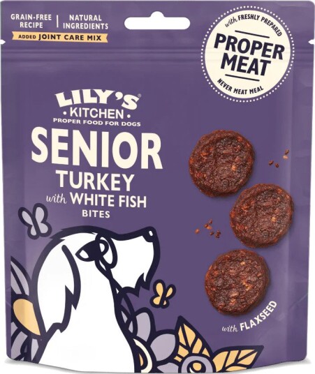 Lily's Kitchen Senior godbiter & hvit kalkun fisk 70 g