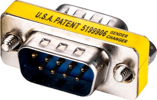 LinkIT Gender Changer DB9 M-M Slim