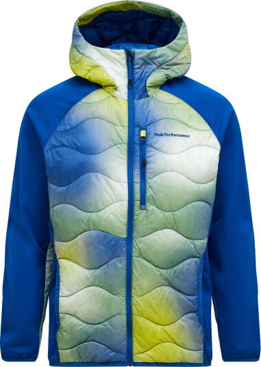 Peak Performance Men's AOP Helium Down Hybrid Hood AOP XL