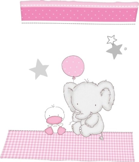 Babybest Elefant Fleece Tæppe 75 X 100 Cm