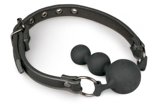 EasyToys: Pecker Gag, Triple Ball Silicone Gag