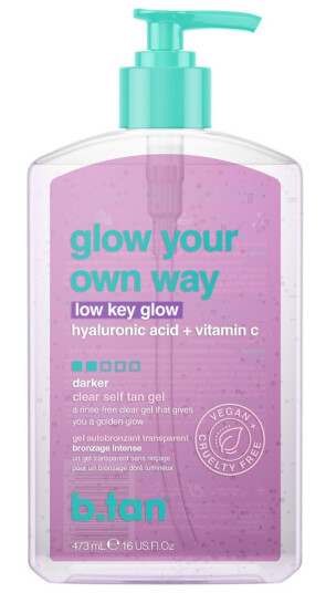 B.tan Glow Your Own Way Low Key Self Tan Gel