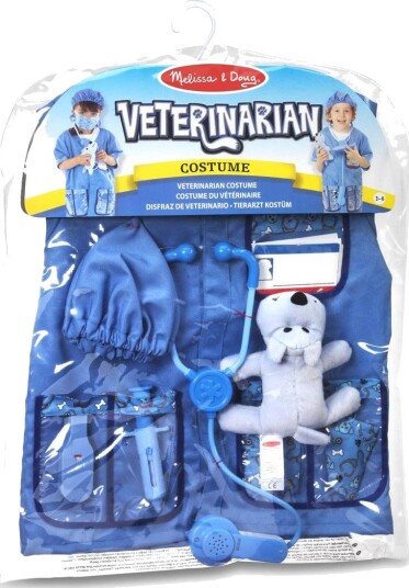 Melissa & Doug Veterinærkostyme med Blå Jakke Melissa & Doug Veterinærkostyme med Blå Jakke