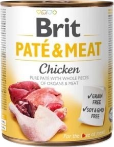 Brit Pate & Meat Hund Bokss Chicken 800 G