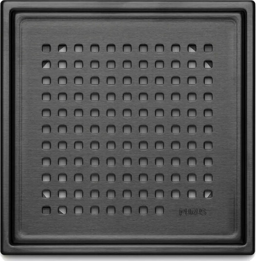 Purus Square Slukrist Chess 197X197 Mm Sort Matt