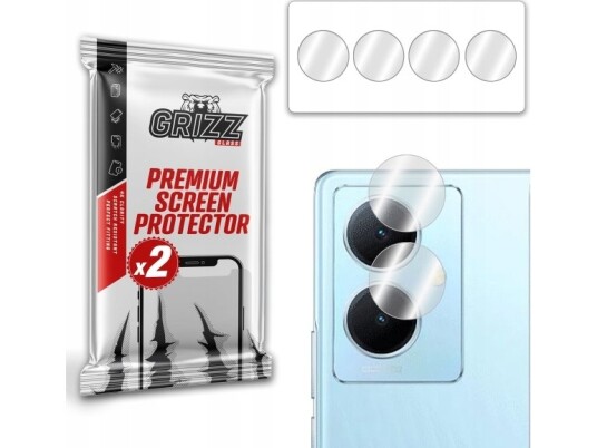 Grizzglass Glass For Grizzglass Hybridglass Camera Vivo Y78+