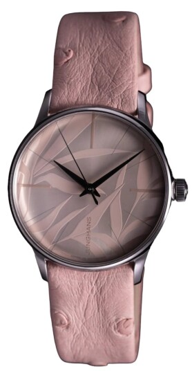 Junghans Dameklokke 27/3242.00 Meister Beige/Lær Ø33 mm