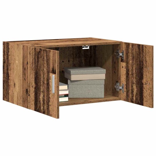  Veggskap Gammelt Tre 70x42,5x40 cm Ingeniørtre