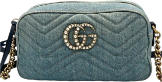 Gucci Vintage Dame Blå Gucci Vintage Dame Blå