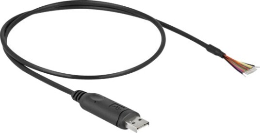 Delock Seriell Adapter Usb 2.0 Rs-232 X 1 Svart