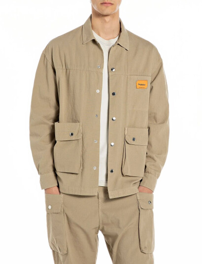 Replay Shirt - Khaki green - S Replay Shirt - Khaki green - S