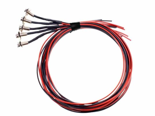 5 stk. LED Spot Mini 24V Velg type: Svart Farge: Kald Hvit 5 stk. LED Spot Mini 24V Velg type: Svart Farge: Kald Hvit