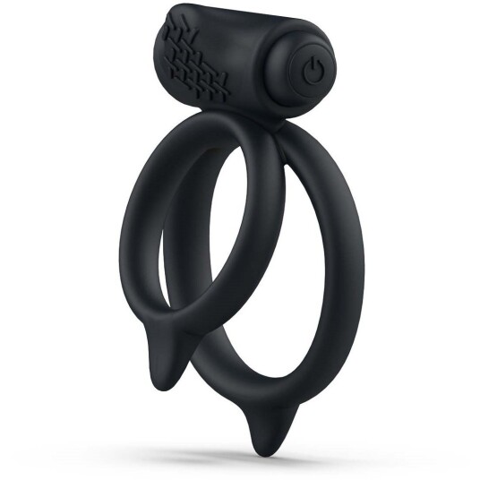 B Swish Bcharmed Basic Plus Massaging Penis Ring Black 1 stk Sexleketøy B Swish Bcharmed Basic Plus Massaging Penis Ring Black 1 stk Sexleketøy