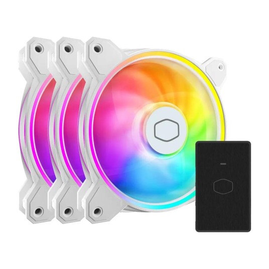 Cooler Master MF120 Halo 2 White 3 Pack MFL B2DW 213P2 R2