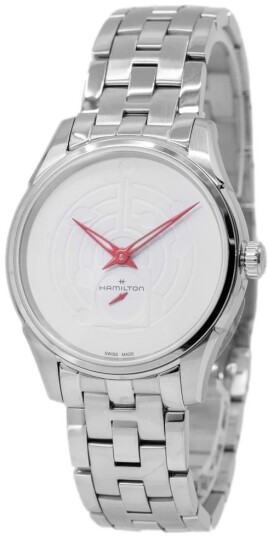 Hamilton Herreklokke H38421110 Jazzmaster Hvit/Stål Ø40 mm