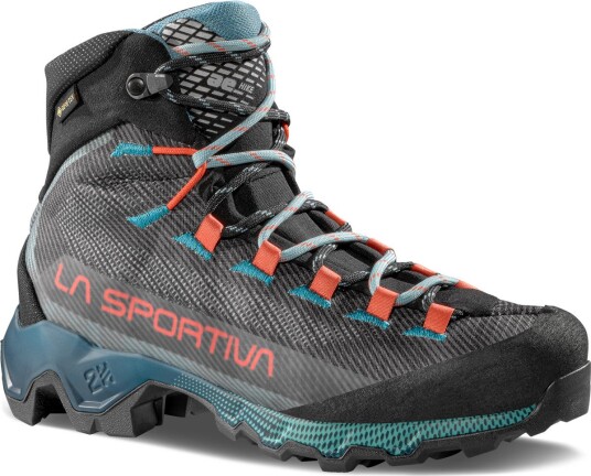 La Sportiva Women"s Aequilibrium Hike GORE TEX Carbon/Everglade 39.5 La Sportiva Women"s Aequilibrium Hike GORE TEX Carbon/Everglade 39.5