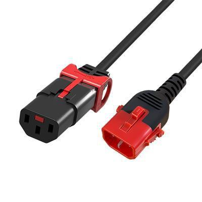 MicroConnect Powercord C13 IEC Lock+ C14 MicroConnect Powercord C13 IEC Lock+ C14