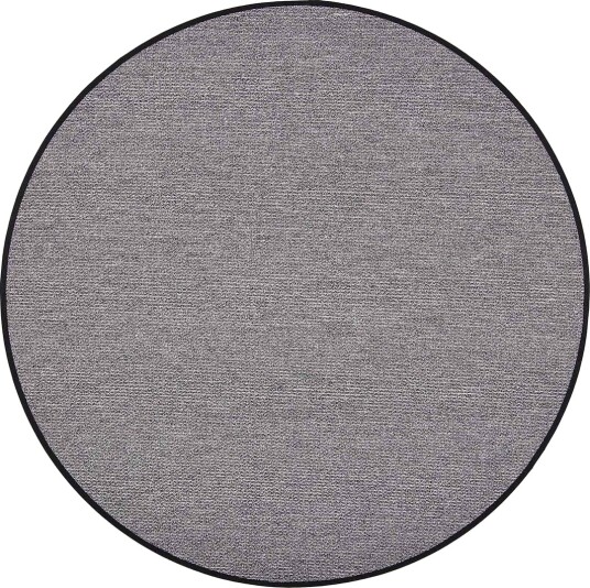 Aho Matte Rund 133 cm Svart - Vm Carpet