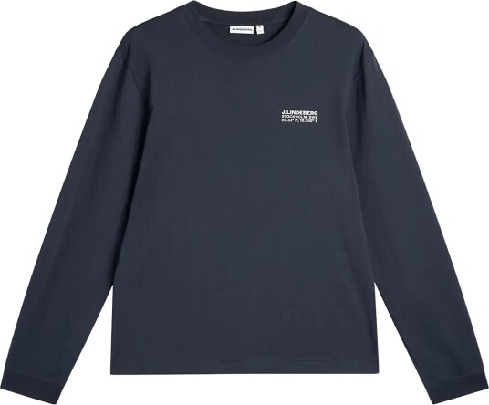 J. Lindeberg Parcie Longsleeve Tee Navy M J. Lindeberg Parcie Longsleeve Tee Navy M