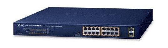 PLANET 16-Port 10/100/1000T 802.3at PLANET 16-Port 10/100/1000T 802.3at